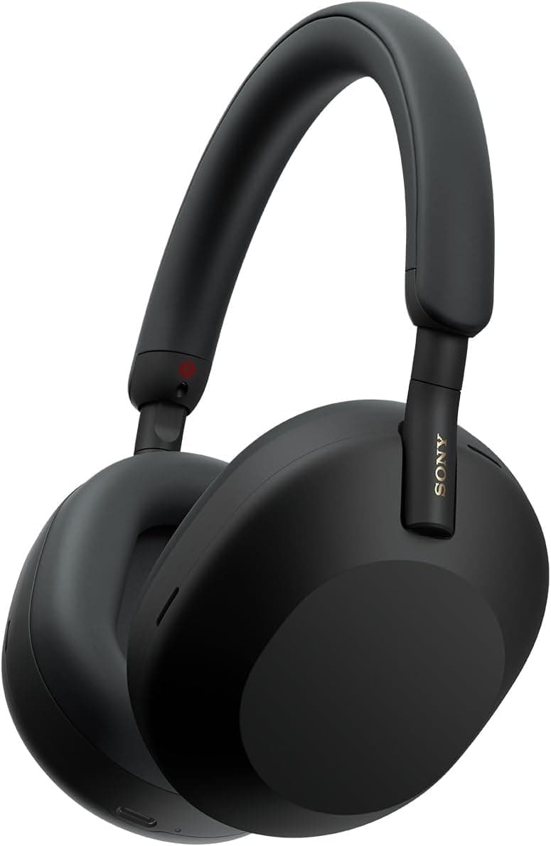 Sony WH-1000XM5 Wireless Over-Ear Noise Cancelling Headphones with Auto NC Optimizer